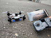 Obstacle Avoidance Drone Dual Camera WiFi FPV Foldable Altitude Hold – view 1