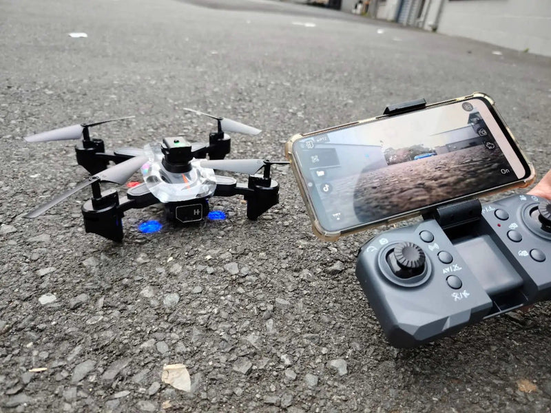 Obstacle Avoidance Drone Dual Camera WiFi FPV Foldable Altitude Hold – view 1