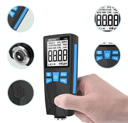 Automotive Coating Thickness Gauge Tester – view 3