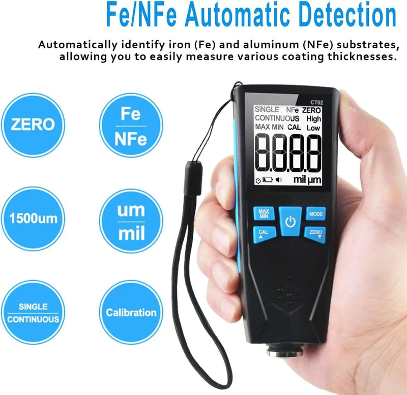 Automotive Coating Thickness Gauge Tester – view 9