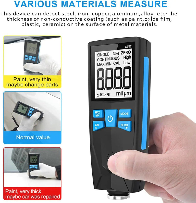 Automotive Coating Thickness Gauge Tester – view 10
