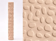 Textured Roller for Clay Pottery - Wood Embossed Rod Clay Pottery Sculpture Tools – view 10