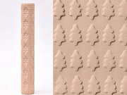 Textured Roller for Clay Pottery - Wood Embossed Rod Clay Pottery Sculpture Tools – view 11