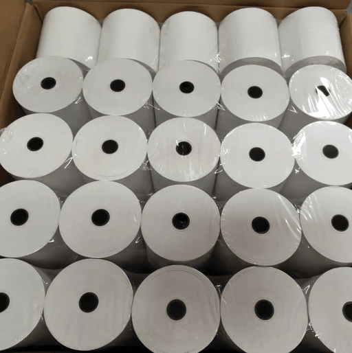 (50 Rolls) 80mm x 80mm Thermal Paper Receipt Rolls 65m/roll – view 1