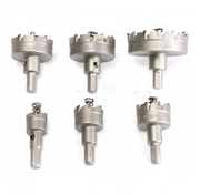 6Pcs Set HSS Hole Saw Cutter Carbide Drill Bits – view 4