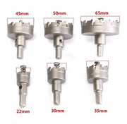 6Pcs Set HSS Hole Saw Cutter Carbide Drill Bits – view 5