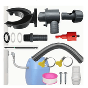 salelink.co.nz Unbranded 16PCS Rainwater Harvesting System Kit 16 Piece Rainwater Harvesting System Kit Downspout