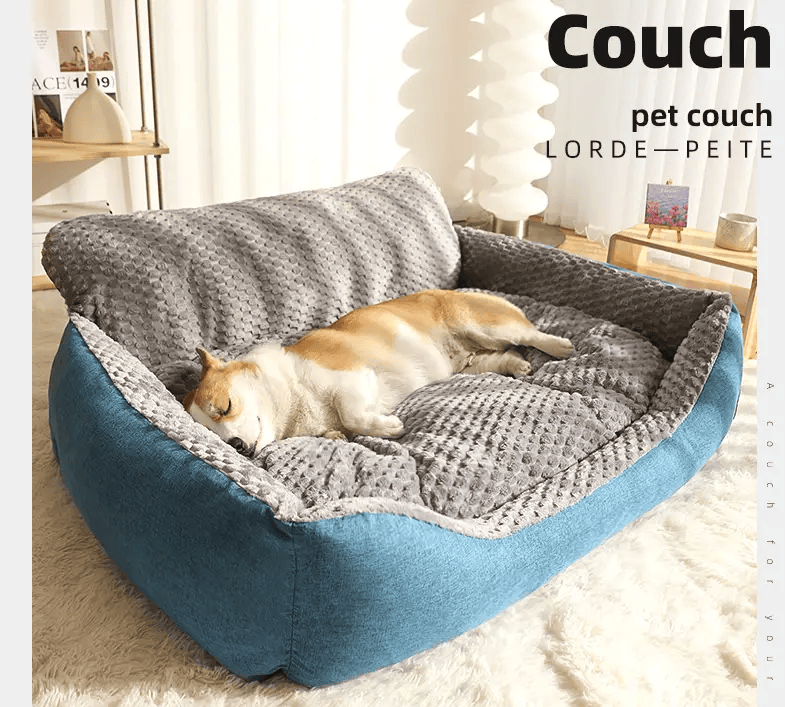 High Back Bolster Comfort Pet bed Dog Bed Super Thick Warm – view 3