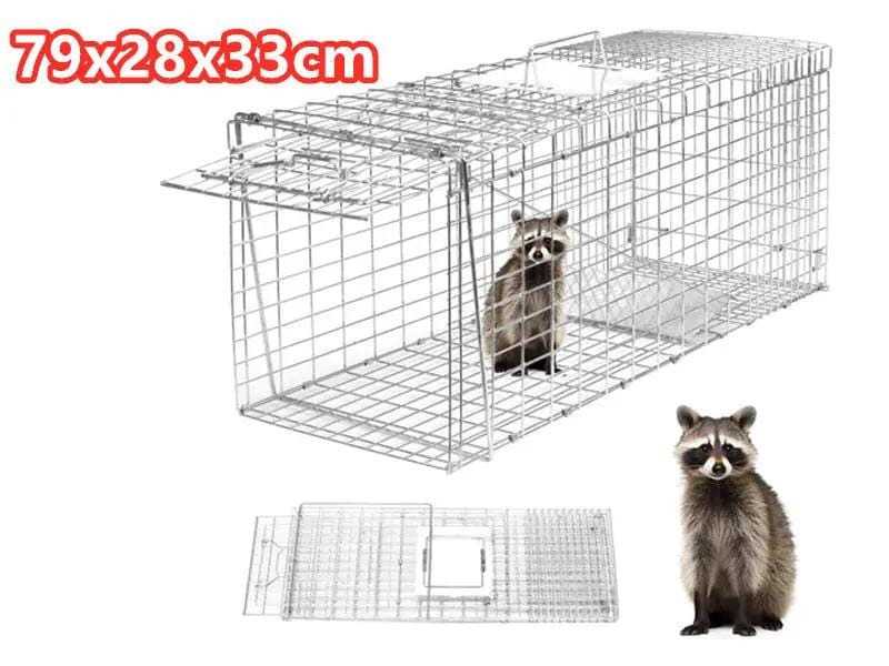 salelink.co.nz Unbranded Animal Trap 79x28x33cm Possum Trap Animal Trap 79x28x33cm Possum Trap | Action Outdoors NZ