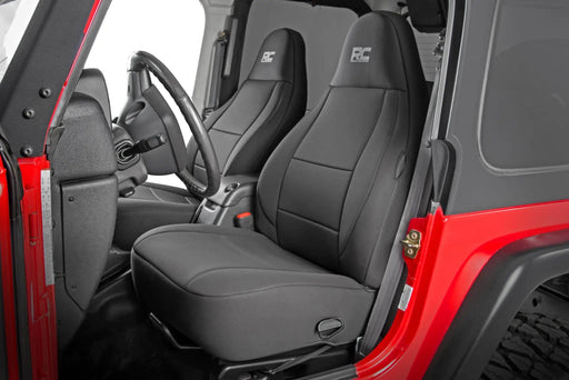 Seat Covers Front and Rear Jeep Wrangler TJ 4WD (1997-2002) – view 2