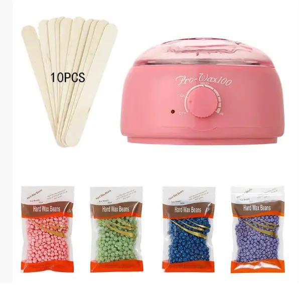 salelink.co.nz Unbranded Wax Warmer Heater Waxing Machine Kit Wax Warmer Heater Waxing Machine Kit - Wood Metal (PR9150...