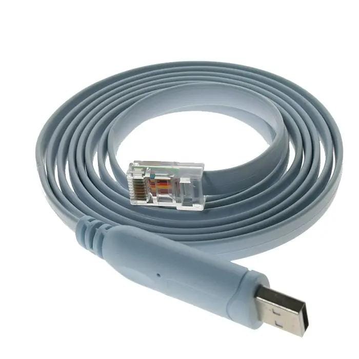 USB TO RJ45 Serial Console Cable Express Net Cable for Cisco Routers FTDI – view 1