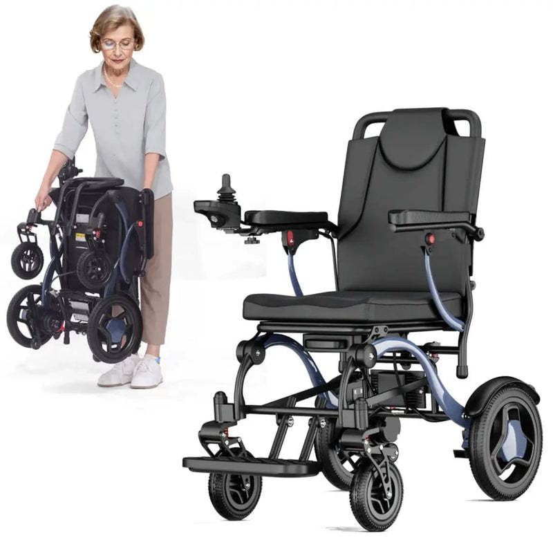 Kiwi Grab Kiwi Grab Ultra Light Folding Electric Wheelchair MK9005 Grey Ultra Light Folding Electric Wheelchair MK9005 Grey