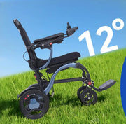 Kiwi Grab Kiwi Grab Ultra Light Folding Electric Wheelchair MK9005 Grey Ultra Light Folding Electric Wheelchair MK9005 Grey