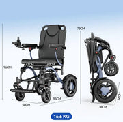 Kiwi Grab Kiwi Grab Ultra Light Folding Electric Wheelchair MK9005 Grey Ultra Light Folding Electric Wheelchair MK9005 Grey