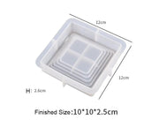 Resin Art NZ Moulds Serving Board Coaster Tray Resin Candle Moulds Serving Board Coaster Tray Resin Candle Moulds | NZ