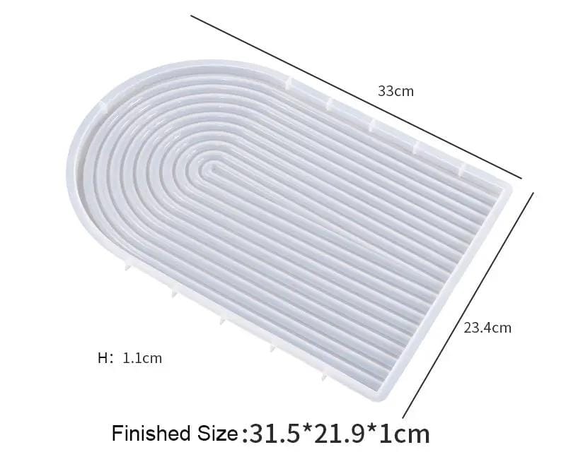 Resin Art NZ Moulds Serving Board Coaster Tray Resin Candle Moulds Serving Board Coaster Tray Resin Candle Moulds | NZ