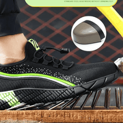 Steel Toe Summer Work Shoes Anti Piercing Lightweight Sneakers Hiking Shoes – view 3