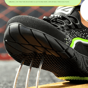 Steel Toe Summer Work Shoes Anti Piercing Lightweight Sneakers Hiking Shoes – view 5