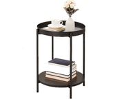 The Shopsite bedside table VASAGLE Bed Side Tables End Table Black VASAGLE Bed Side Tables End Table Black