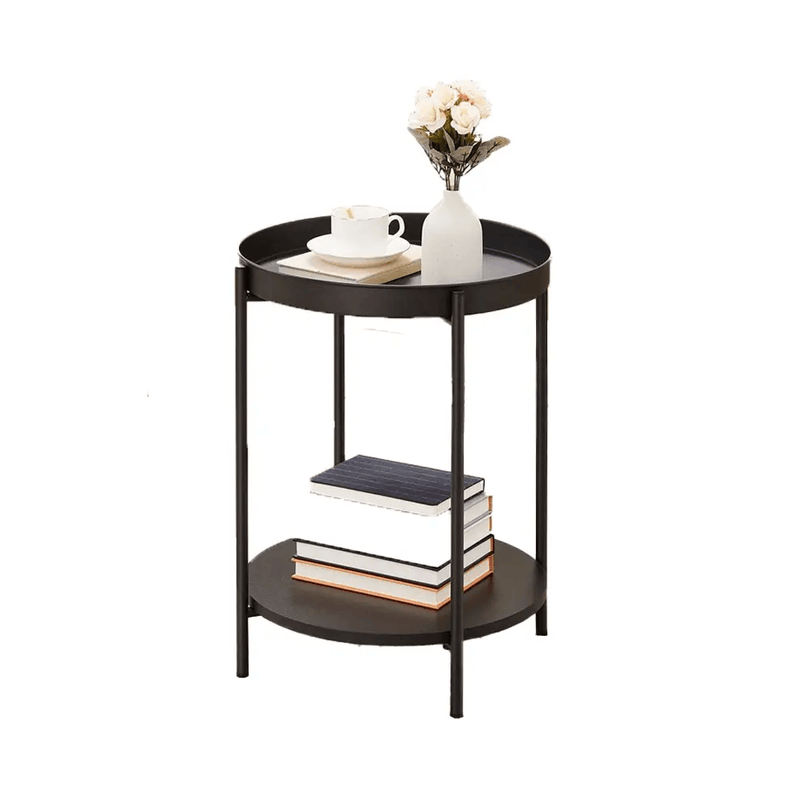 The Shopsite bedside table VASAGLE Bed Side Tables End Table Black VASAGLE Bed Side Tables End Table Black