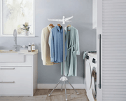 The Shopsite Home-living Space Saving Clothes Laundry Drying Rack - White Space Saving Clothes Laundry Drying Rack - White