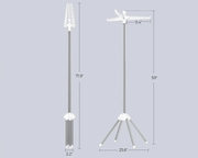 The Shopsite Home-living Space Saving Clothes Laundry Drying Rack - White Space Saving Clothes Laundry Drying Rack - White