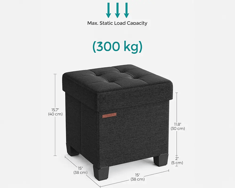 The Shopsite Home-living Storage Ottoman Bench Storage Ottoman Bench