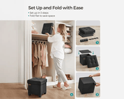 The Shopsite Home-living Storage Ottoman Bench Storage Ottoman Bench