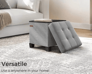 The Shopsite Home-living Storage Ottoman Bench Storage Ottoman Bench