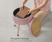 The Shopsite Home-living Ottoman Storage Foot Stool Ottoman Storage Foot Stool