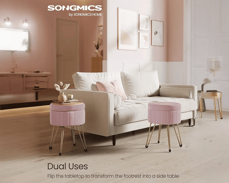 The Shopsite Home-living Ottoman Storage Foot Stool Ottoman Storage Foot Stool