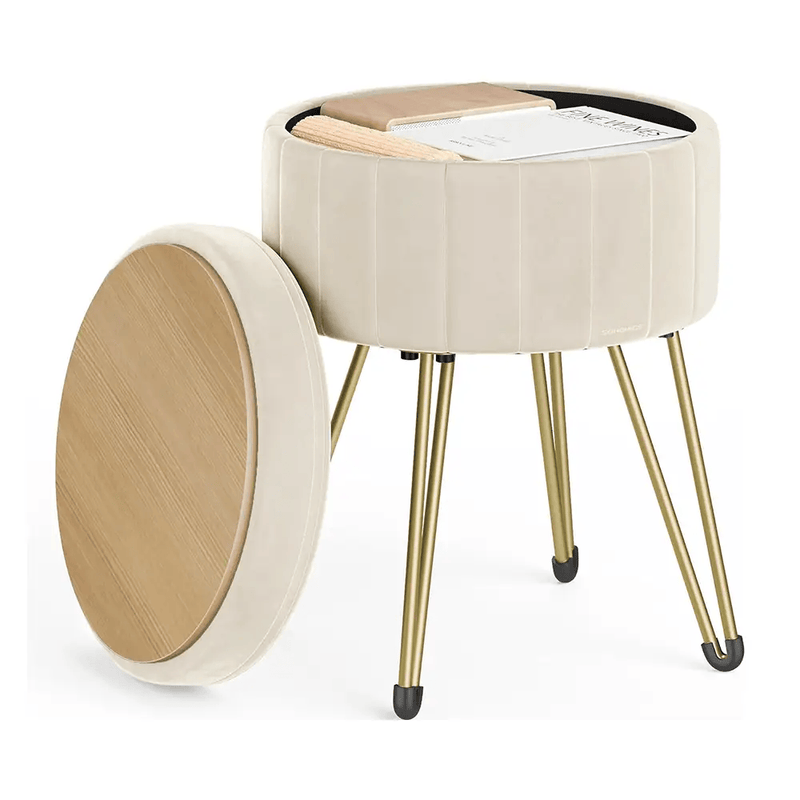 The Shopsite Home-living Ottoman Storage Foot Stool Ottoman Storage Foot Stool