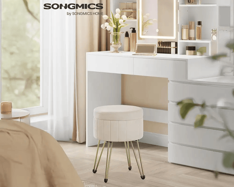 The Shopsite Home-living Ottoman Storage Foot Stool Ottoman Storage Foot Stool