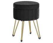 The Shopsite Home-living SONGMICS Small Vanity Stool Chair with Storage SONGMICS Small Vanity Stool Chair with Storage