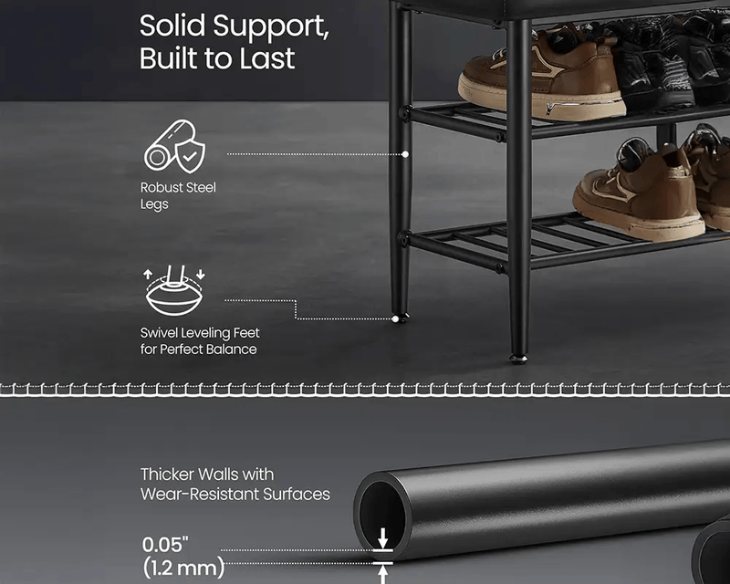 The Shopsite Home-living Shoe Rack Storage Bench Shoe Rack Storage Bench