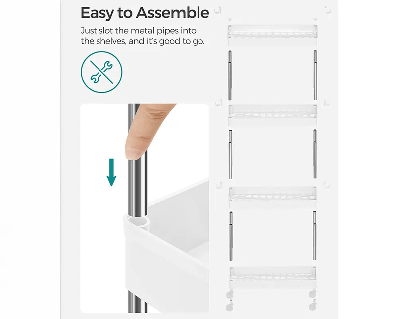 The Shopsite Business-farming-industry Kitchen Storage Trolley Kitchen Storage Trolley