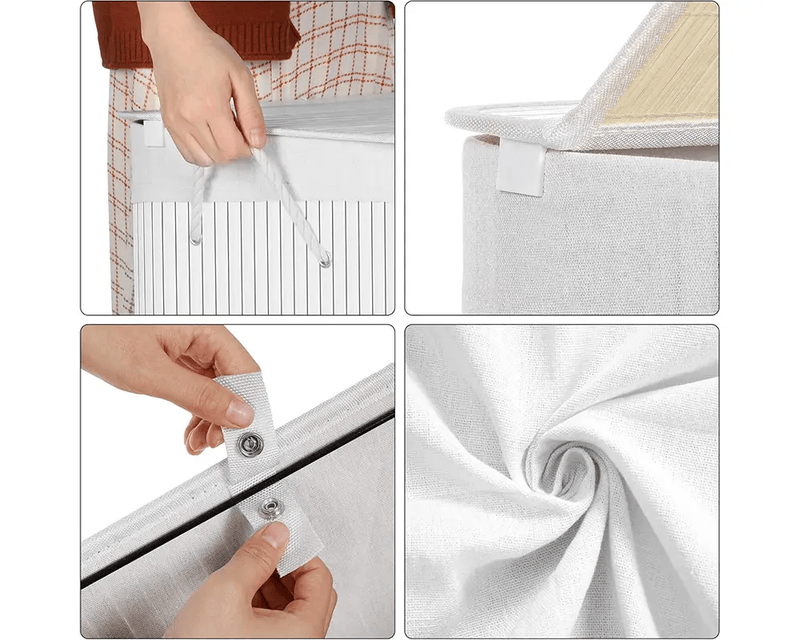 The Shopsite Home-living Laundry Basket Large Basket with Lid Laundry Basket Large Basket with Lid