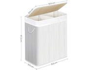 The Shopsite Home-living Laundry Basket Large Basket with Lid Laundry Basket Large Basket with Lid