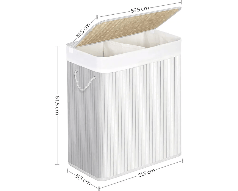The Shopsite Home-living Laundry Basket Large Basket with Lid Laundry Basket Large Basket with Lid