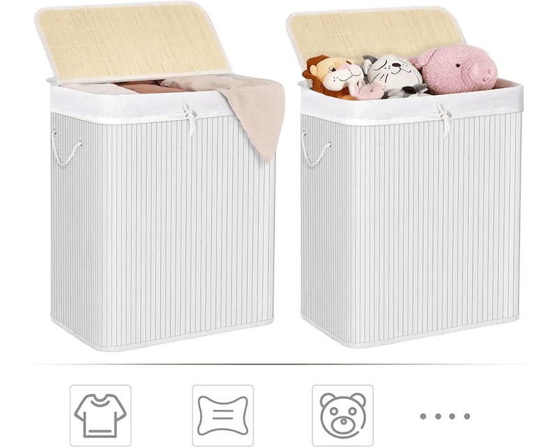 The Shopsite Home-living Laundry Basket Large Basket with Lid Laundry Basket Large Basket with Lid