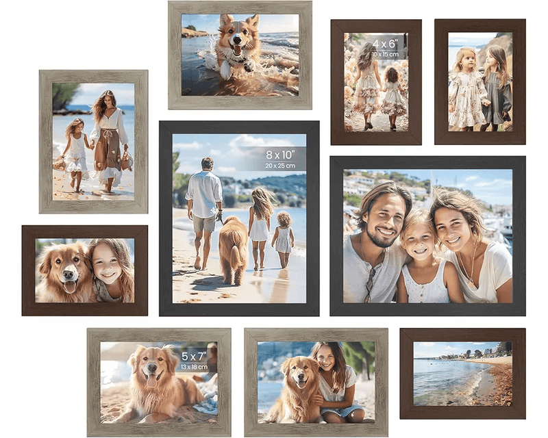 The Shopsite Songmic Photo Frames Set Photo Frames Set