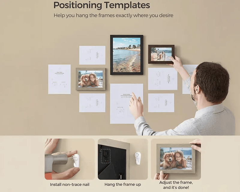 The Shopsite Songmic Photo Frames Set Photo Frames Set