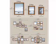 The Shopsite Songmic Photo Frames Set Photo Frames Set