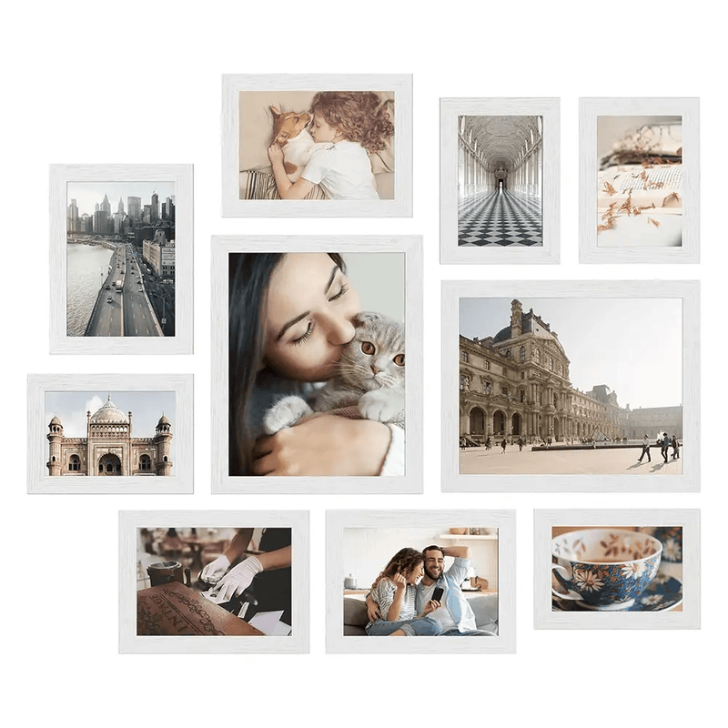 The Shopsite Songmic Collage Picture Frames Photo Frames Set 10 PCS Collage Picture Frames Photo Frames Set 10 PCS