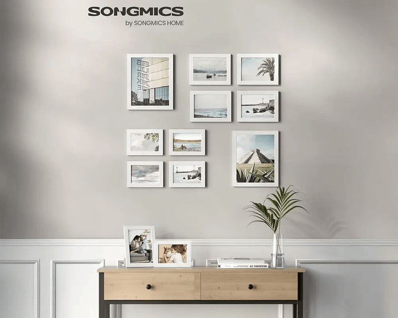 The Shopsite Songmic Collage Picture Frames Photo Frames Set 10 PCS Collage Picture Frames Photo Frames Set 10 PCS