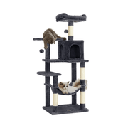 The Shopsite Songmic Cat Tree House Cat Tree House