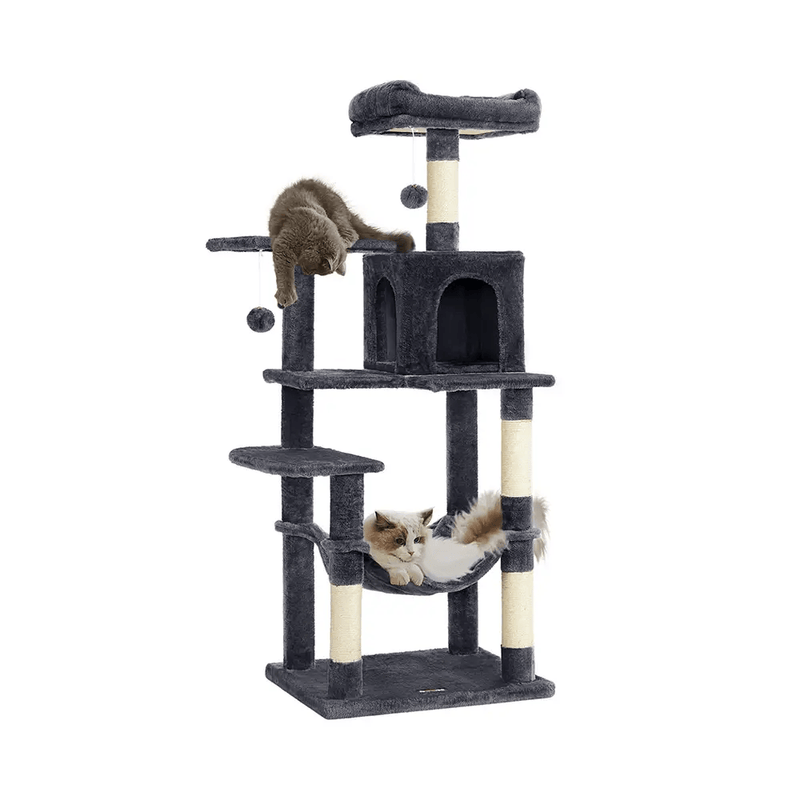 The Shopsite Songmic Cat Tree House Cat Tree House