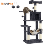 The Shopsite Songmic Cat Tree House Cat Tree House