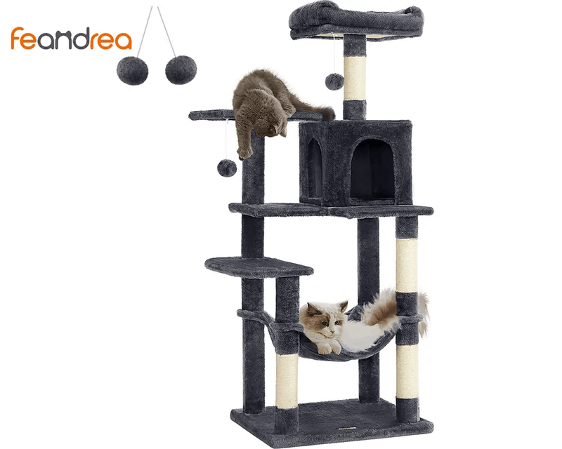 The Shopsite Songmic Cat Tree House Cat Tree House